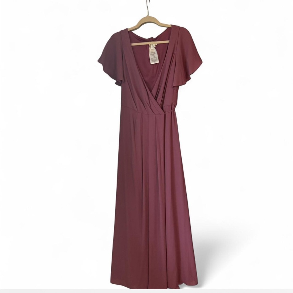 Size 14 Chianti Davids Bridal Wrap Bridesmaid Dress